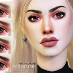 Брови Agustine Eyebrows N128 для Симс 4