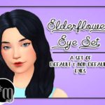 Глаза Elderflower Eyes от Teanmoon для Симс 4