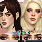 Глаза Oasis Eyes N155 от Pralinesims для Симс 4
