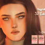 Ресницы 3D Lashes от Magnolia-C для Симс 4