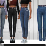 Моды джинсы для Симс 4