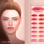 Помада COSIMETIC Lipstick N35 для Симс 4