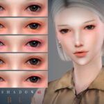 Тени Bobur Eyeshadow 48 Симс 4