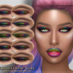 Тени FRS Eyeshadow N141 Симс 4