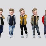 Куртка для тоддлеров Симс 4