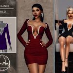 Платье Elegance (Dress) Симс 4