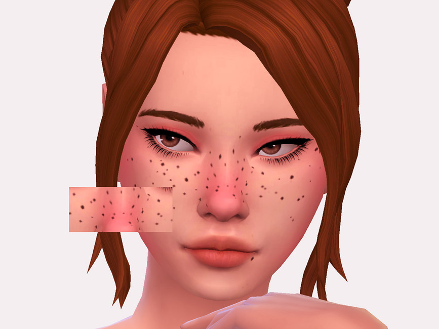 Веснушки Snowdrop Freckles Симс 4