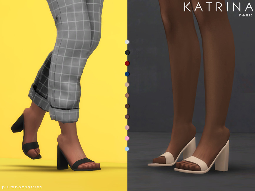 Обувь KATRINA | heels Симс 4