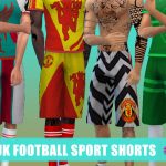 Спортивные шорты Симс 4