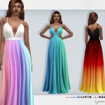 Платье Lysandra Dress Симс 4 Платье Lysandra Dress Симс 4