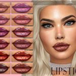 Помада MH Lipstick N65 для Симс 4