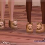 Тапочки Dog Slippers Симс 4