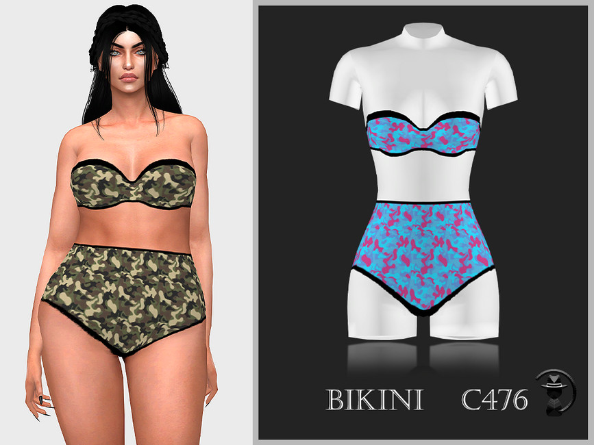 Бикини Bikini C476 Симс 4
