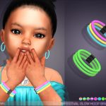 Браслет для малышей Glow Festival Bracelets For Toddlers Симс 4