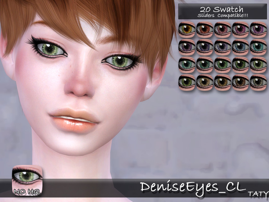 Глаза Denise Eyes Симс 4
