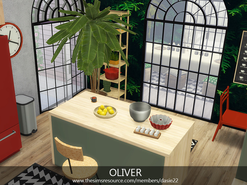 Кухня OLIVER Симс 4 (картинка 3)