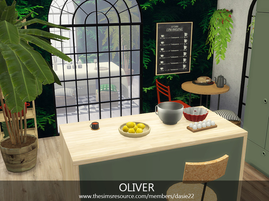 Кухня OLIVER Симс 4 (картинка 4)