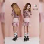 Юбка Skirt Premium04 Симс 4