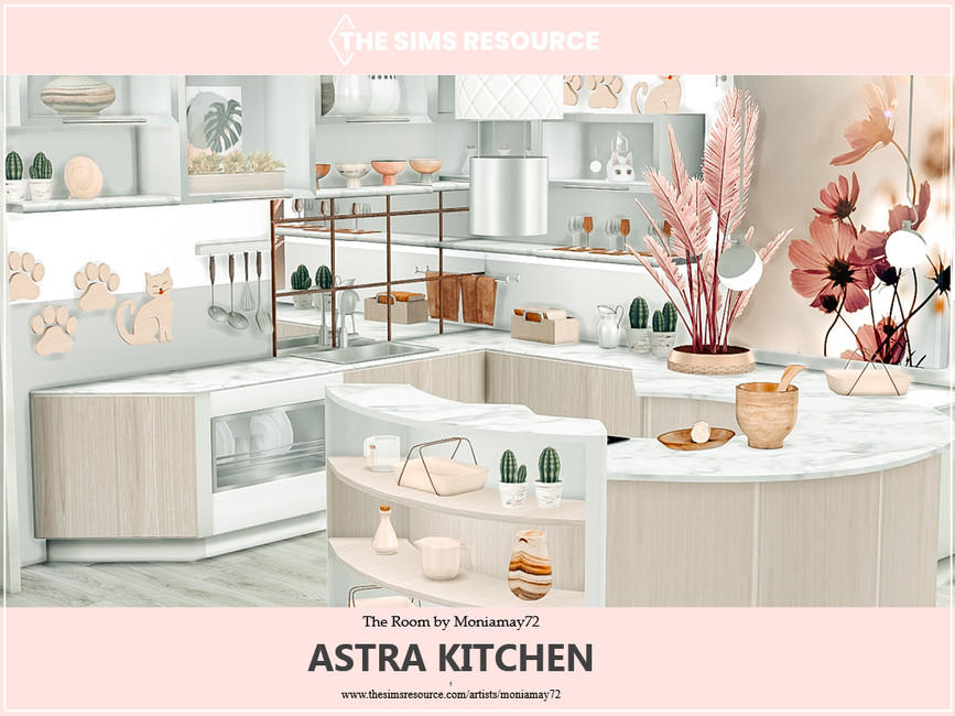 Кухня Astra Kitchen Симс 4 (картинка 2)