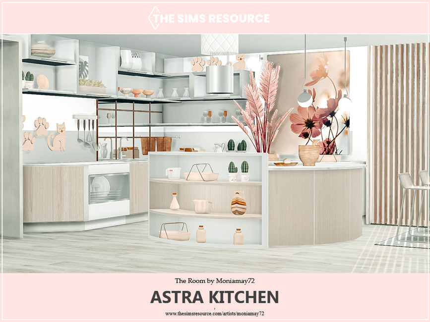 Кухня Astra Kitchen Симс 4 (картинка 3)