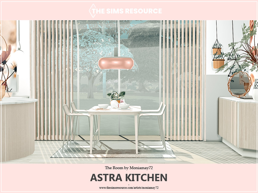 Кухня Astra Kitchen Симс 4 (картинка 4)