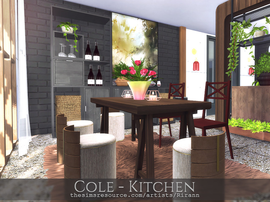 Кухня Cole - Kitchen Симс 4 (картинка 2)