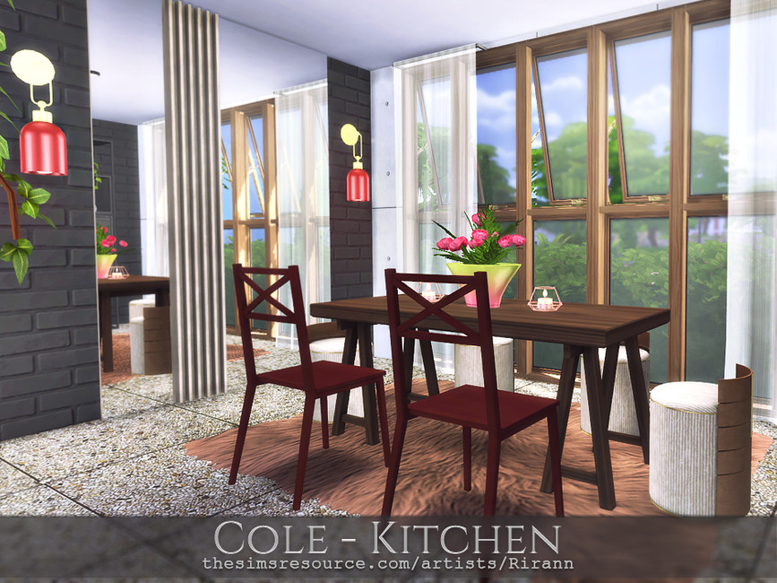 Кухня Cole - Kitchen Симс 4 (картинка 4)