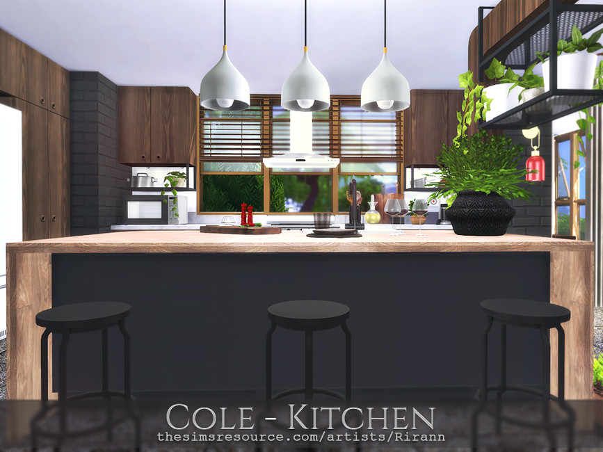 Кухня Cole - Kitchen Симс 4 (картинка 5)