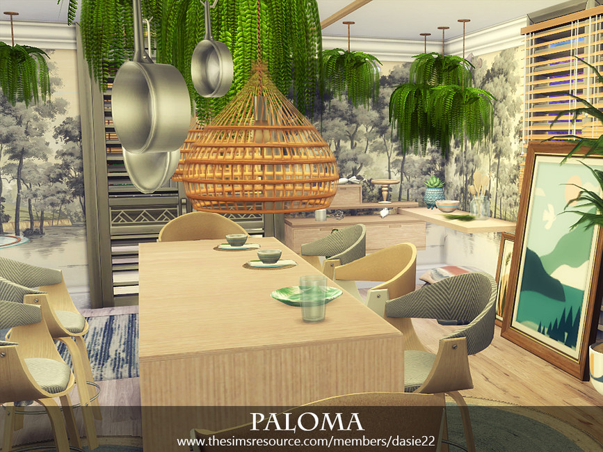 Кухня PALOMA Симс 4 (картинка 4)