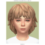 Прическа Lowell Hairstyle - Child Симс 4