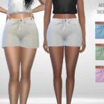 Шорты Abby Shorts Симс 4 Шорты Abby Shorts Симс 4