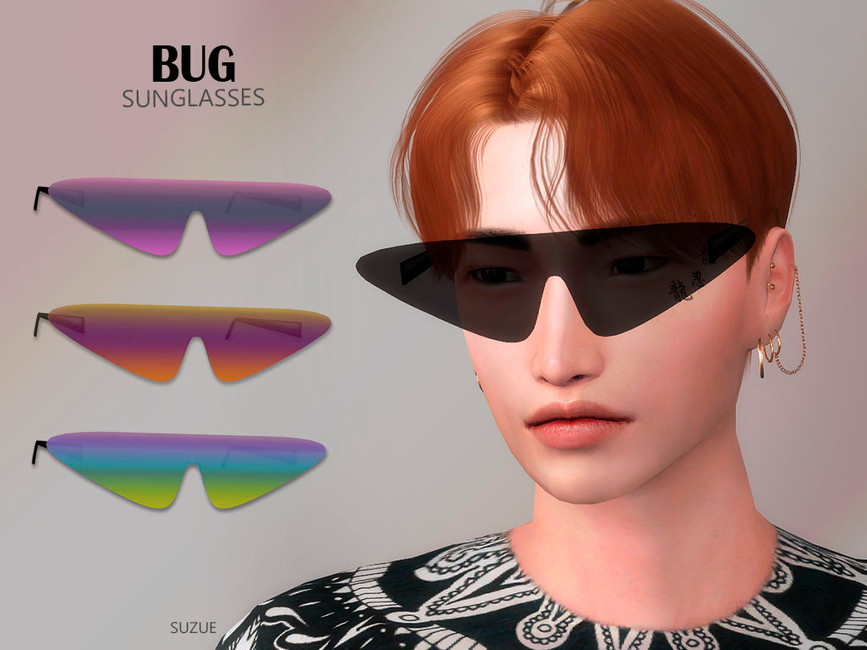 Солнцезащитные очки Bug Sunglasses Симс 4