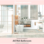 Ванная Astra Bathroom Симс 4 Ванная Astra Bathroom Симс 4