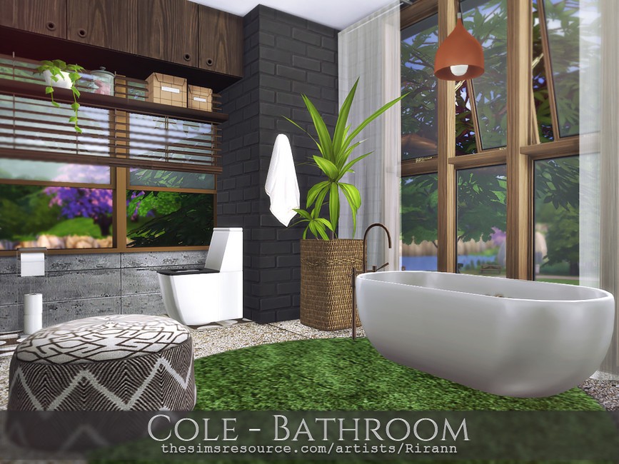 Ванная Cole - Bathroom Симс 4