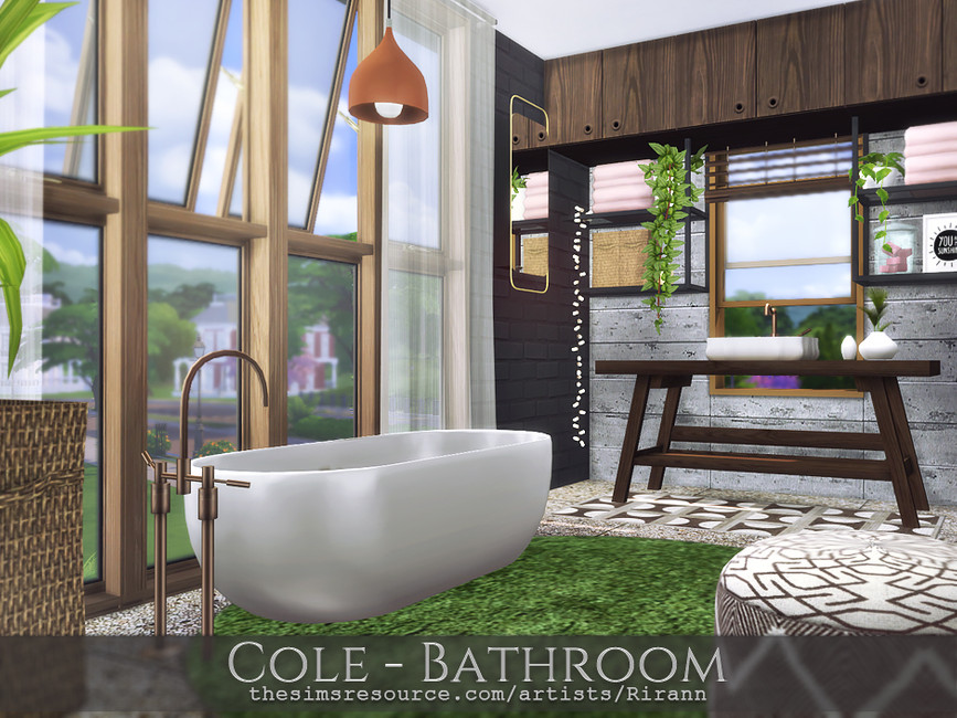 Ванная Cole - Bathroom Симс 4 (картинка 2)