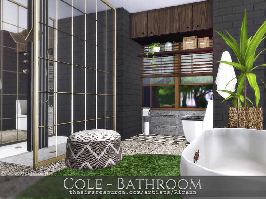 Ванная Cole - Bathroom Симс 4 (картинка 3)