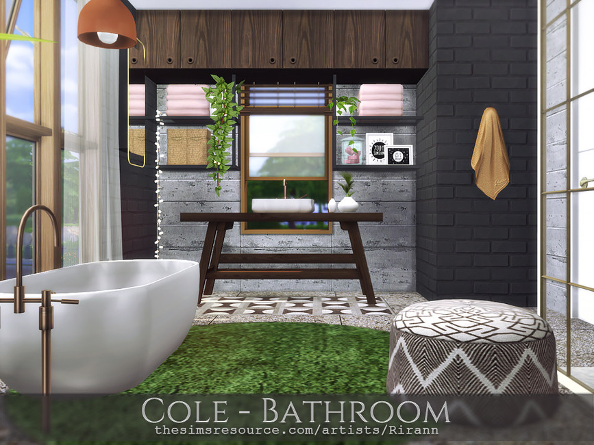 Ванная Cole - Bathroom Симс 4 (картинка 4)