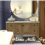 Ванная Home Mini-Spa Симс 4