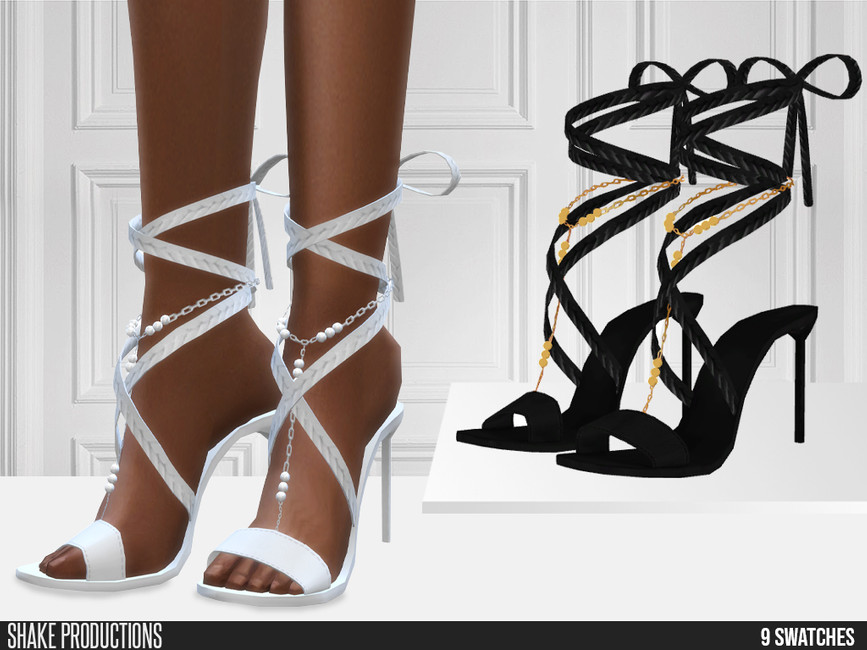 Женская обувь Wedding Heels Симс 4