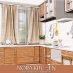 Кухня Nora Kitchen Симс 4