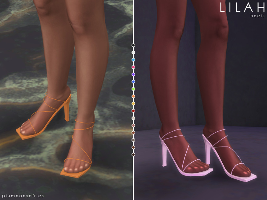 Обувь LILAH heels Симс 4