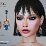 Серьги Arcane Illusions Eden Earrings Симс 4