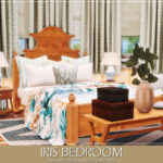 Спальня Iris Bedroom Симс 4