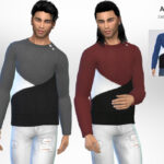 Свитер Alix Sweater Симс 4