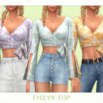 Топ Evelyn Top Симс 4