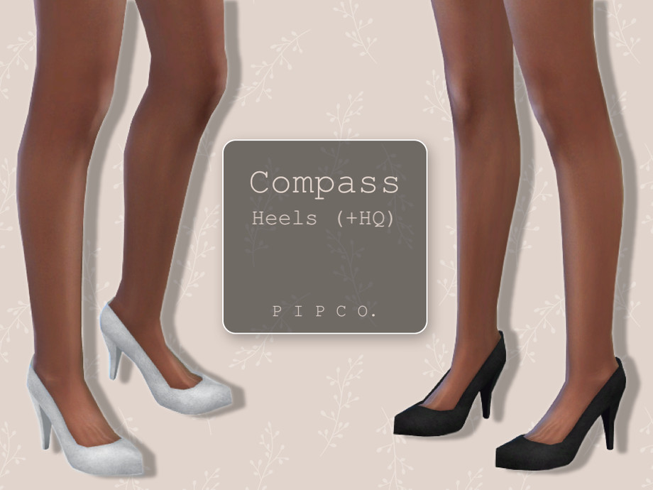 Обувь Compass Heels Симс 4