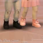 Обувь Noelia Boots (Toddlers) Симс 4
