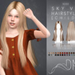 Прическа Sky Hairstyle V2 Симс 4