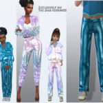 Штаны Children’s Holographic Pants Симс 4