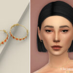 Сережки Lowkey Earrings Симс 4 Сережки Lowkey Earrings Симс 4